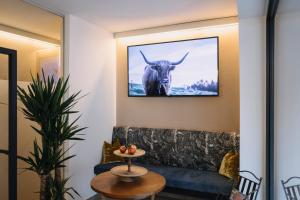 Istumisnurk majutusasutuses Hotel Aichingerwirt