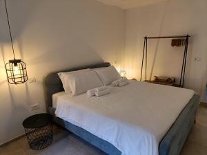 Un pat sau paturi într-o cameră la I Capricci di Florian