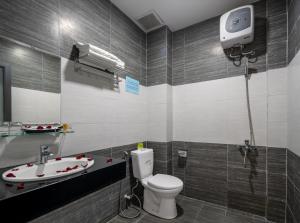 Un baño de Bamboo Hotel