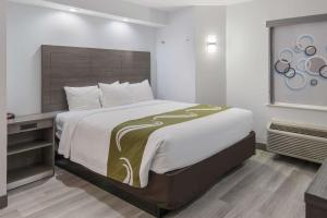 Postel nebo postele na pokoji v ubytování Quality Inn & Suites Richardson-Dallas