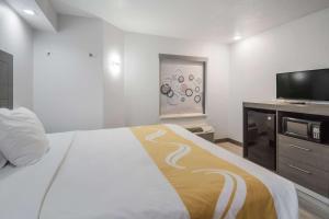 Postel nebo postele na pokoji v ubytování Quality Inn & Suites Richardson-Dallas