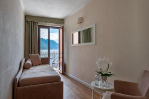 Istumisnurk majutusasutuses Hotel Garni Corona