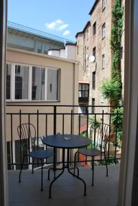 Balkon lub taras w obiekcie Folimanka Apartments