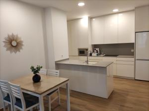 Kuchnia lub aneks kuchenny w obiekcie Iberflat Apartamentos Trinidad