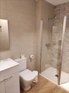 Łazienka w obiekcie Iberflat Apartamentos Trinidad