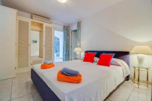Een bed of bedden in een kamer bij Villa Julieta