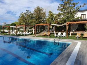 Bazén v ubytování Hotel rural Finca Vivaldi Nature & Spa nebo v jeho okolí