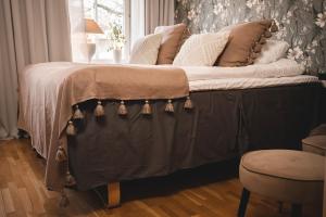 Katil atau katil-katil dalam bilik di Två Systrar B&B