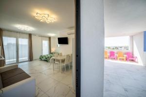 A television and/or entertainment centre at Planet Suite 103