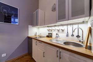 Kuchyňa alebo kuchynka v ubytovaní MILU Apartments Kurkowa