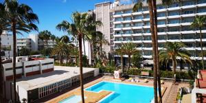 Bazén v ubytování Top-Apartment, 4 OG, seitlicher Meerblick, mit 1 Schlafzimmer im Herzen von Playa del Inglés , Gran Canaria nebo v jeho okolí + 24 fotografií