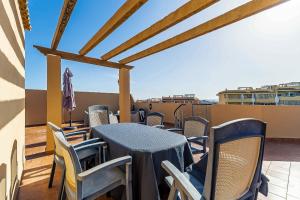 Balkon lub taras w obiekcie 69-Penthouse Apartment with Views in Torreblanca, Fuengirola