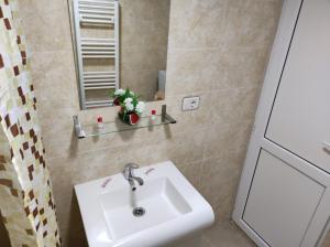A bathroom at Casa Ardeleana