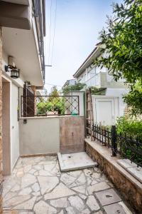Balkón nebo terasa v ubytování Sea side home Valentina