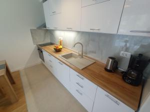 Kuchyňa alebo kuchynka v ubytovaní Apartment Punda
