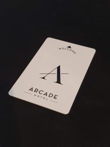 Certifikát, hodnocení, plakát nebo jiný dokument vystavený v ubytování Arcade Hotel Athens