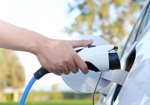 a person is washing a car with a hair dryer at SelvaGiurata Farmhouse Villa in San Benedetto del Tronto