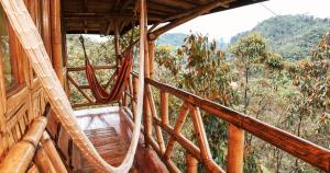 Balkon ili terasa u objektu Hotel Guatape Adrianas Bambu