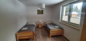 Kúpele alebo wellness v ubytovaní Dom Całoroczny nad Jeziorem