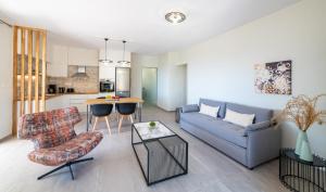 Гостиная зона в Elounda Dream House 2