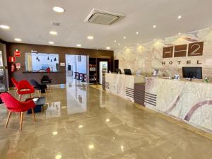 Vstupní hala nebo recepce v ubytování Hotel H2 Congonhas