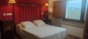 Cama o camas de una habitación en Hotel Rural Remanso