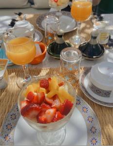 Cibo presso il riad o nelle vicinanze