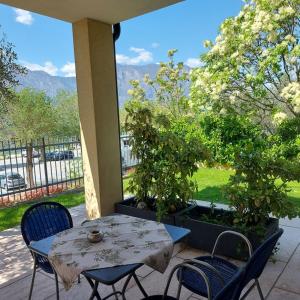 Balkoni atau teres di Villa Treccani Apartments