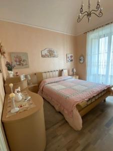 Postel nebo postele na pokoji v ubytování Dolce nido