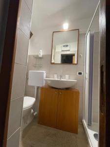 Koupelna v ubytování B&b da Maria
