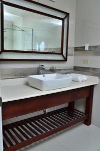 Vonios kambarys apgyvendinimo įstaigoje Hotel Grand A View