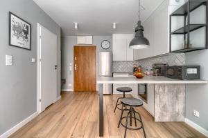 Kuchyňa alebo kuchynka v ubytovaní Apartament 1000 Stare Miasto bulwary Apartamenty No 1