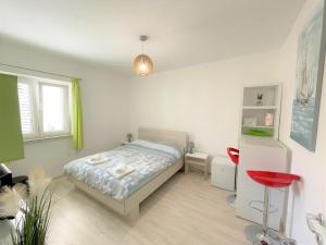 Posteľ alebo postele v izbe v ubytovaní Modern room old Town - Zadar