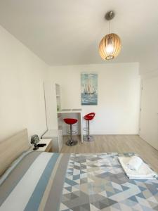Posteľ alebo postele v izbe v ubytovaní Modern room old Town - Zadar