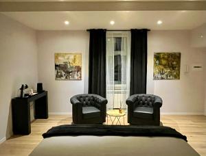 Et opholdsområde på La Piazzetta Suite