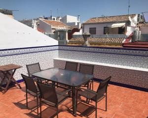 Balkón alebo terasa v ubytovaní Precioso dúplex céntrico con terraza de 25 m²