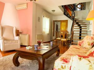 Posedenie v ubytovaní Precioso dúplex céntrico con terraza de 25 m²