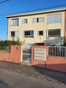 Budynek, w którym mieści się apartament