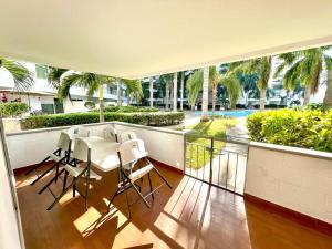 Balkón nebo terasa v ubytování COSTA VELEROS MARINA MAZATLAN 101