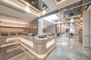 Η κουζίνα ή μικρή κουζίνα στο Atour Light Hotel Nanjing Confucius Pedestrian Street