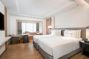 清迈美利亚酒店 (Melia Chiang Mai)客房内的一张或多张床位