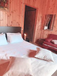 Cama o camas de una habitación en Keriya Hotel Shekvetili Kaprovani