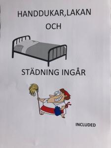 Půdorys ubytování Skattegårdens Gästhus