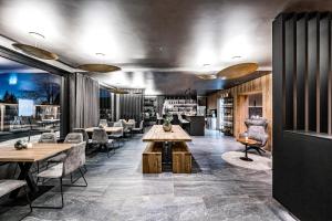 Area soggiorno di ALMMONTE PRÄCLARUM SUITES Design Hotel