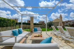 Posezení v ubytování Paradise Villas Istria