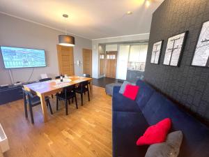 Posedenie v ubytovaní APARTAMENT z 3 SYPIALNIAMI PRZY PLAŻY