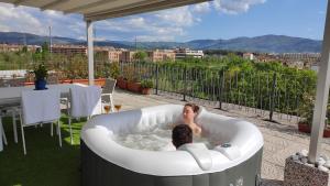Nespecifikovaný výhled na hory nebo výhled na hory při pohledu z bed and breakfast + 17 fotografií