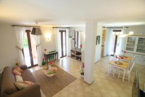 Posezení v ubytování B&B Villa Adriana