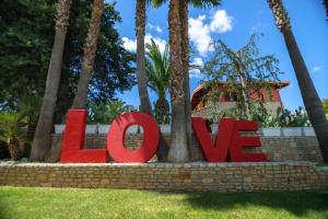 Zahrada ubytování B&B Villa Adriana