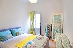 Posteľ alebo postele v izbe v ubytovaní Alexandrina's Suite Corfu Center
